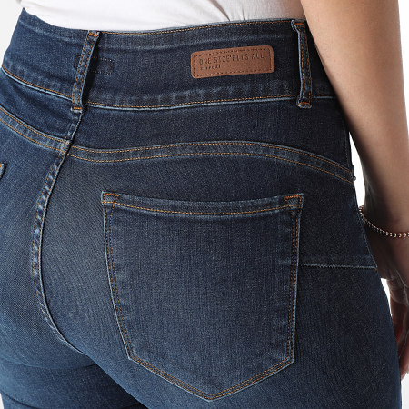 Tiffosi - Vaquero Skinny Mujer Doble Comfort Azul Bruto