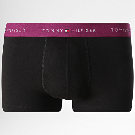 Tommy Hilfiger - Lot De 3 Boxers 2763 Noir Violet Bleu Marine