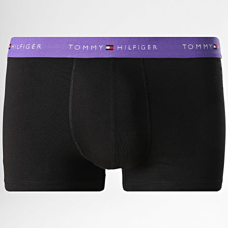 Tommy Hilfiger - Lot De 3 Boxers 2763 Noir Violet Bleu Marine