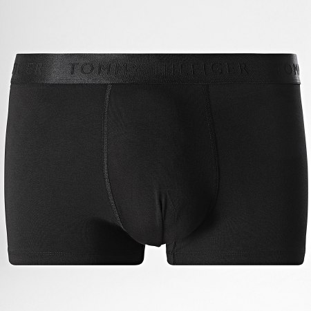 Tommy Hilfiger - Lot De 3 Boxers Trunk 2760 Bordeaux Vert Noir