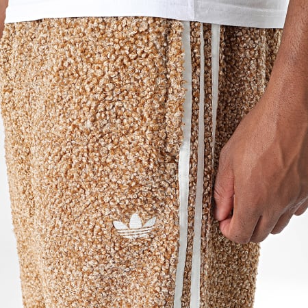 Adidas Originals - Pantalon Jogging Sherpa A Bandes Boucle KR5156 Camel