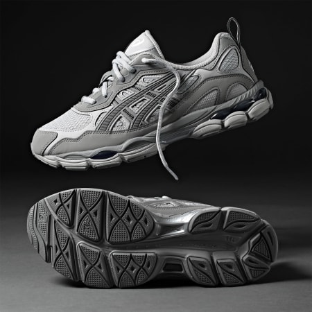 Asics - Gel NYC RGD 1203A735 Cement Gray Clay Grey - Ryses