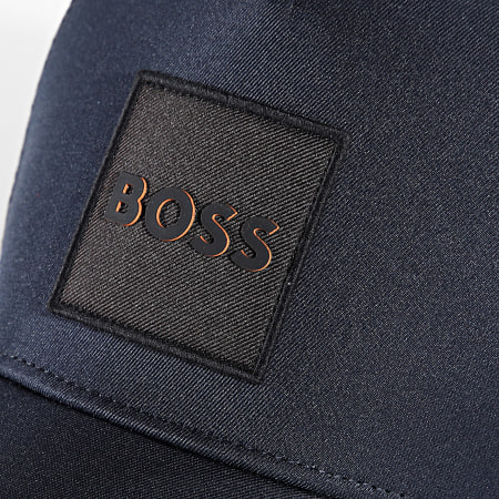 BOSS - Casquette Trucker Elliot 50535622 Bleu Marine Noir