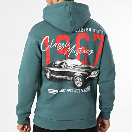 Classic Series - Sweat Capuche 164 Bleu Pétrole