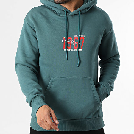 Classic Series - Sweat Capuche 164 Bleu Pétrole