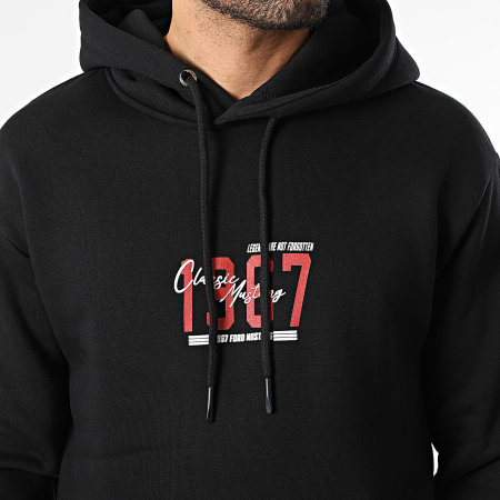 Classic Series - Felpa con cappuccio 164 Nero