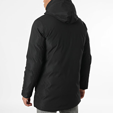 Frilivin - Parka con Capucha J11 Negro