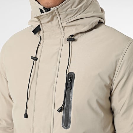 Frilivin - Parka con Capucha J11 Beige
