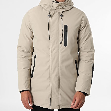 Frilivin - Parka con Capucha J11 Beige