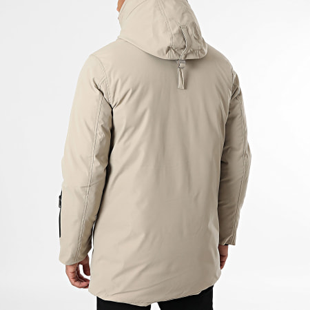 Frilivin - Parka con Capucha J11 Beige
