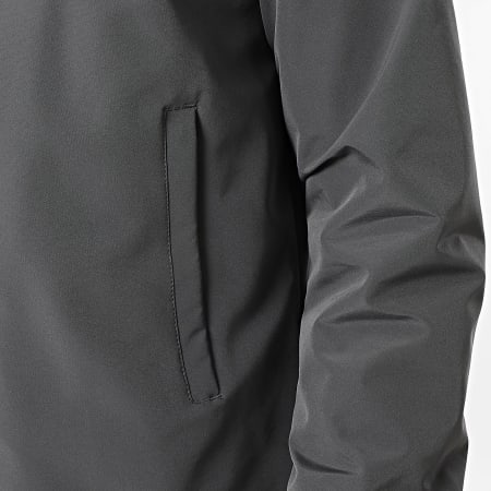 Frilivin - Parka Capuche Longue D31 Gris Anthracite