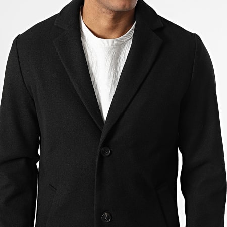 JJREBEL - Manteau Maze Noir