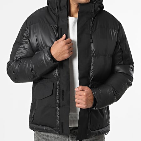 KZR - Doudoune Capuche 160 Noir