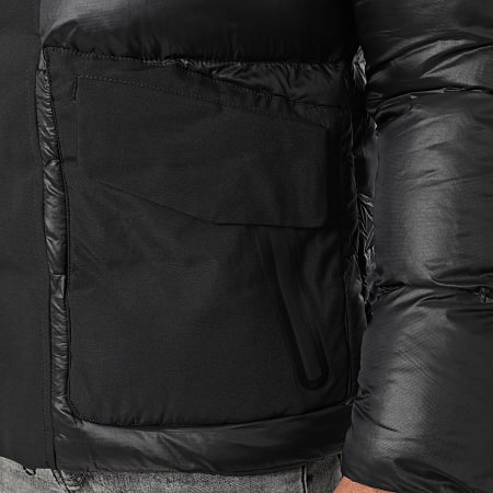 KZR - Doudoune Capuche 160 Noir