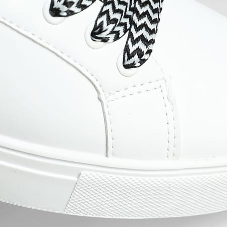 LBO - LBO-Baskets 0006 Blanc X Superlaced Gros Lacets Blanc Noir