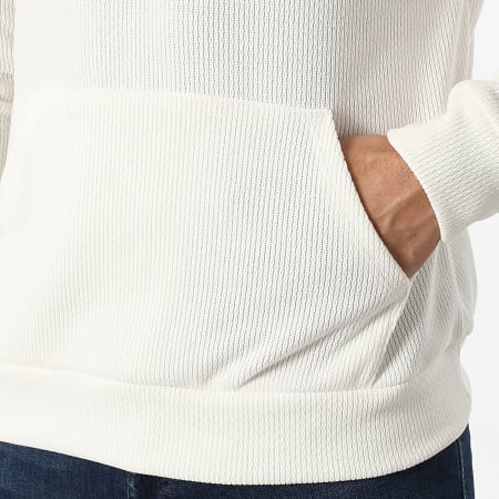 MTX - Sweat Capuche Texturé 172 Beige Clair