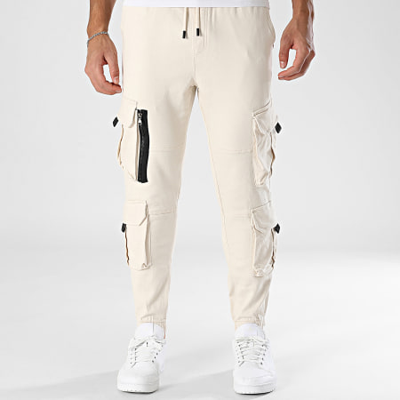 MTX - Pantalon Cargo 319 Beige Clair