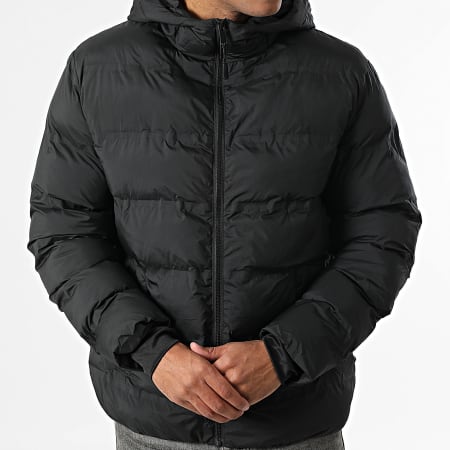 Only And Sons - Plumífero con Capucha Union Seamless Negra