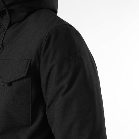 Schott NYC - Parka Capuche Broomfield Noir