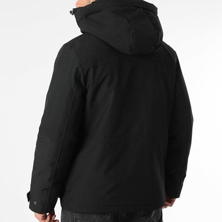 Schott NYC - Parka Capuche Broomfield Noir