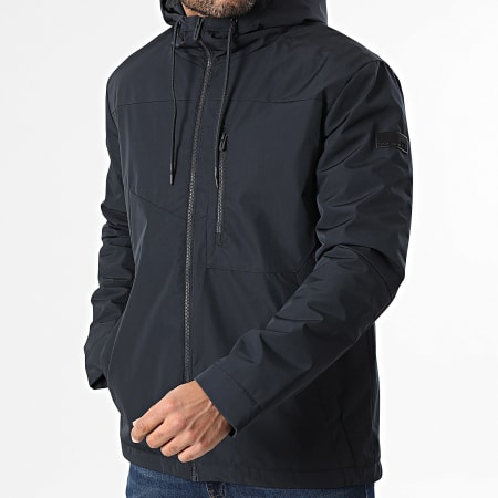 Teddy Smith - Chaqueta Capucha Zippée Olivan 12017872D Azul Marino