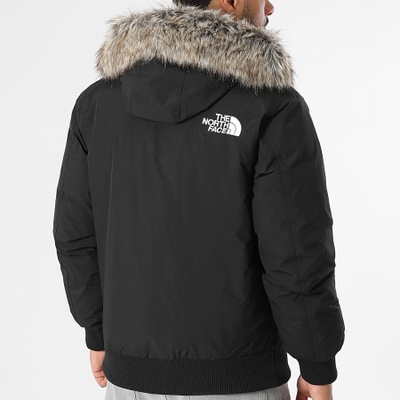 The North Face - Plumífero Capucha Piel Relaxed Fit Mcmurdo A5GD9 Negro