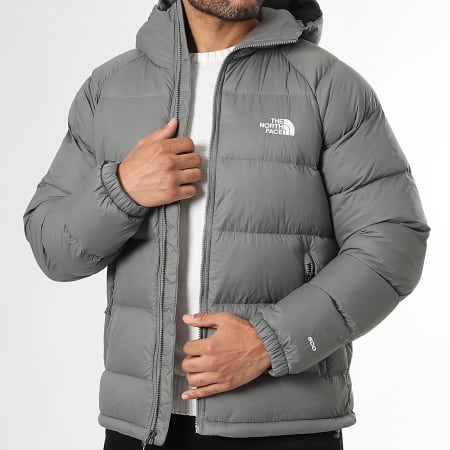 The North Face - Doudoune Capuche Hydrenalite A5GIE Gris Anthracite