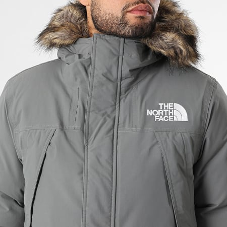 The North Face - Parka Capuche Fourrure Mc Murdo A5GJF Gris