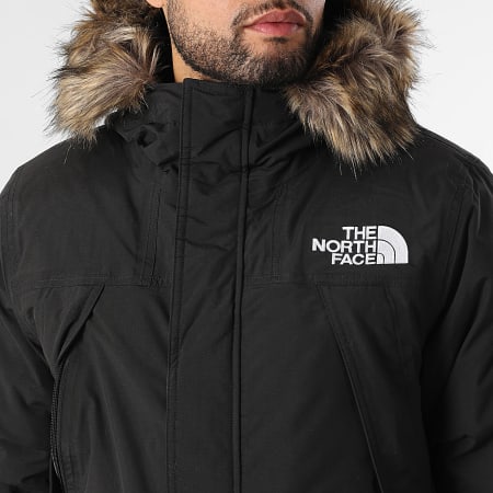 The North Face - Parka Capuche Fourrure Relaxed Fit Mc Murdo A5GJF Noir