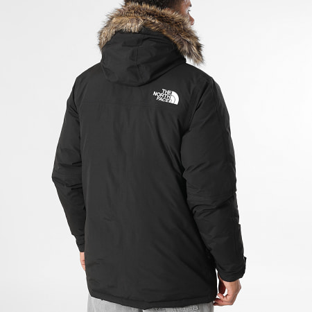 The North Face - Parka Capuche Fourrure Relaxed Fit Mc Murdo A5GJF Noir
