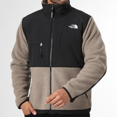 The North Face - Veste Polaire Zippée Retro Denali A88XH Beige Noir