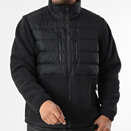 The North Face - Veste Polaire Zippée Relaxed Fit RMST Denali Tek Hybrid A8D0U Noir