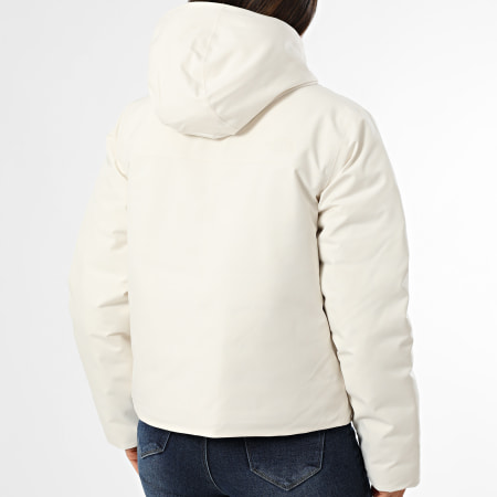 The North Face - Chaqueta Capucha Con Zip Mujer Range A8DQT Beige Claro