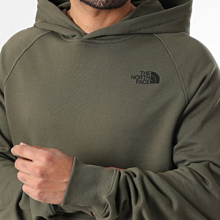 The North Face - Sweat Capuche Regular Fit NSE Box Edge Of Light Infill A8E3K Vert Kaki