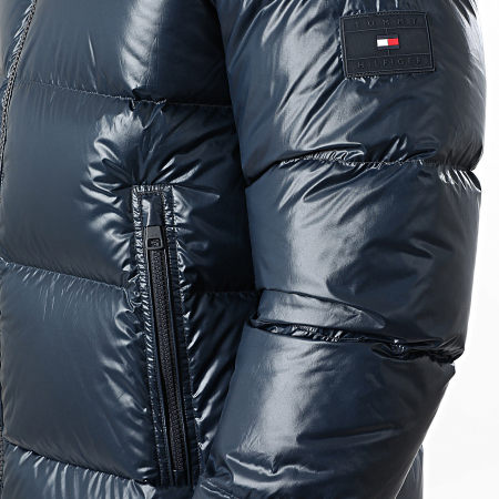 Tommy Hilfiger - Doudoune Shiny Down Stand 0617 Bleu Marine