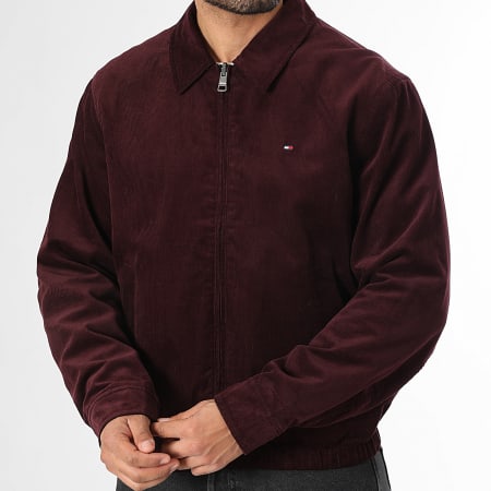 Tommy Hilfiger - Veste Réversible Zippée Ivy 0620 Bordeaux Noir