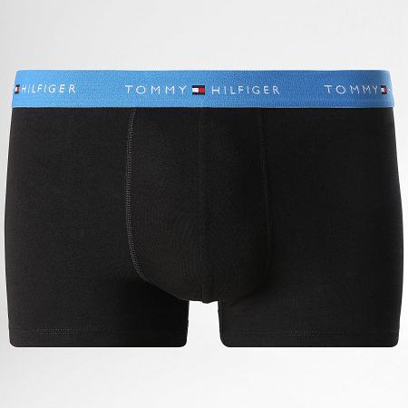 Tommy Hilfiger - Lot De 5 Boxers 3061 Noir Blanc Vert Bleu Bordeaux Rouge