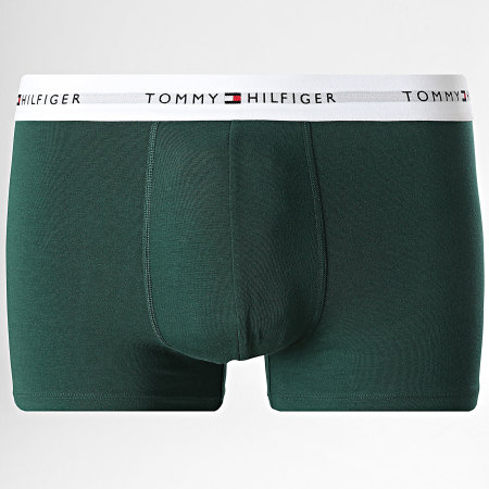 Tommy Hilfiger - Lot De 7 Boxers 3383 Violet Bleu Roi Bordeaux Vert Noir Bleu Marine Blanc