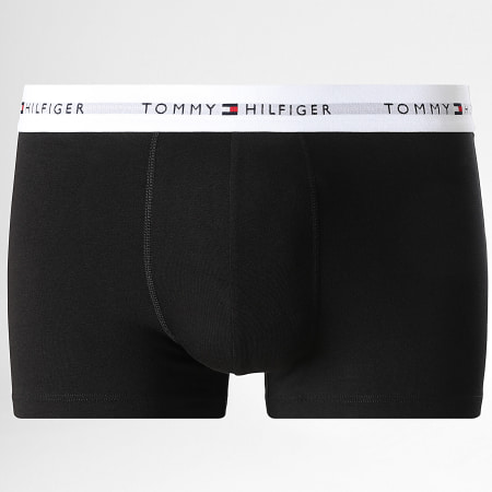 Tommy Hilfiger - Lot De 5 Boxers 3061 Noir Blanc Bleu Marine Gris Bleu