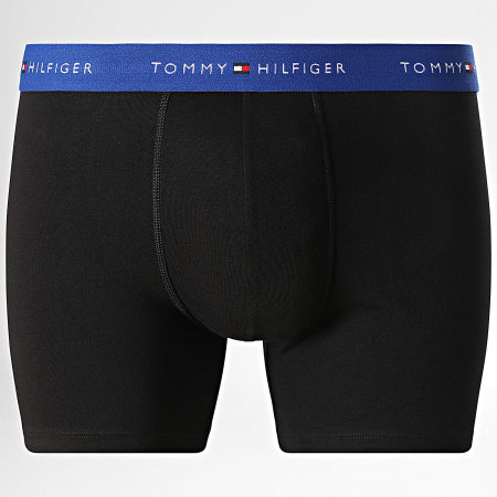 Tommy Hilfiger - Lot De 3 Boxers 2765 Noir Violet Bleu Marine