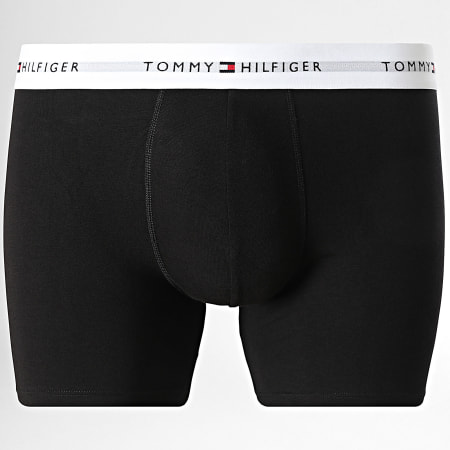 Tommy Hilfiger - Lot De 3 Boxers Brief 2941 Bleu Roi Gris Anthracite Noir