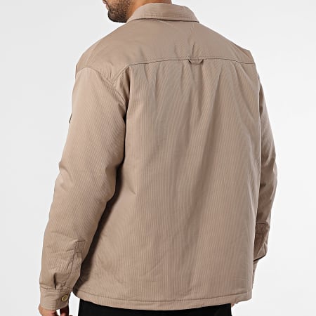 Tommy Jeans - Veste Zippée Padded Tech Cord 2018 Beige