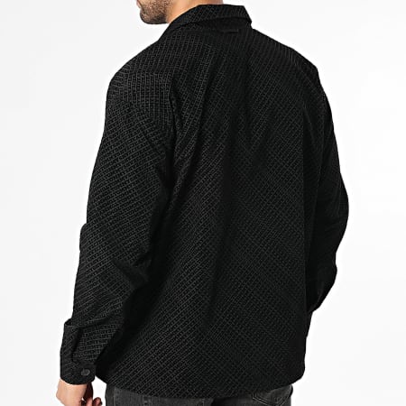Tommy Jeans - Veste Zippée Flock Print 2363 Noir