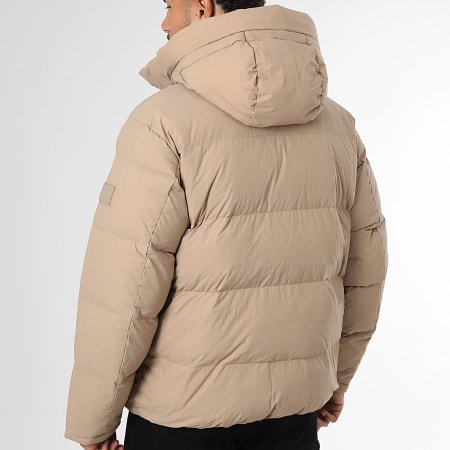 Tommy Jeans - Plumífero con capucha Hooded Down 2255 Beige