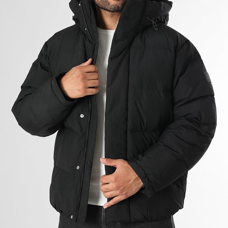 Tommy Jeans - Doudoune Capuche Hooded Down 2255 Noir