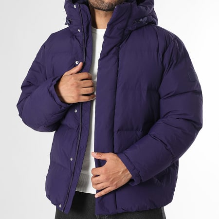 Tommy Jeans - Doudoune Capuche Hooded Down 2255 Violet