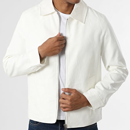 Classic Series - Chaqueta con Cremallera L62 Beige Claro