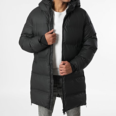 Classic Series - Plumífero con capucha 013 Negro