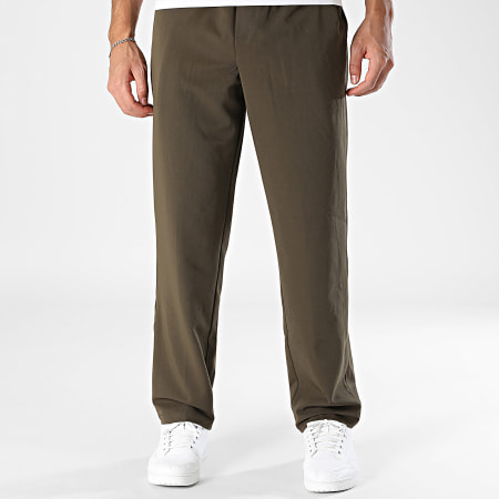 Frilivin - Pantalón Regular Fit 581 Verde Caqui Oscuro