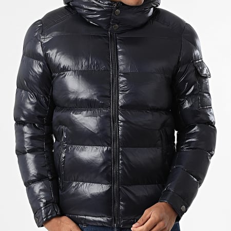 Frilivin - Plumífero con capucha 861 Azul Marino